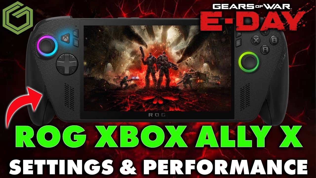 Gears of War: E-Day on the ROG Xbox Ally X