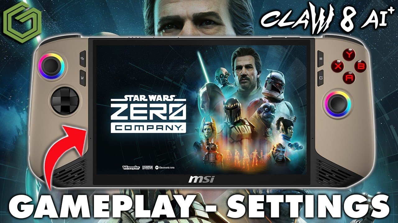 Star Wars: Zero Company on the MSI Claw 8 AI+