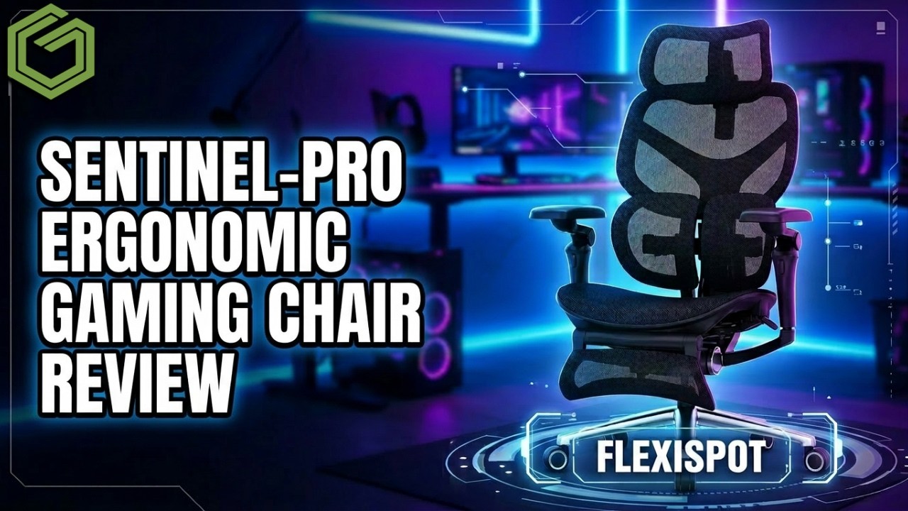 FlexiSpot Sentinel Pro ergonomic gaming chair review