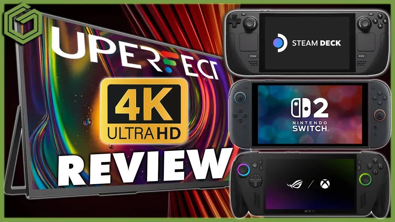 UPerfect 19-inch 4K QLED HDR portable monitor review