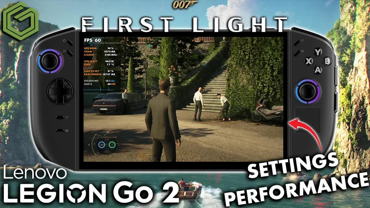 007 First Light on the Lenovo Legion Go 2 Z2 Extreme
