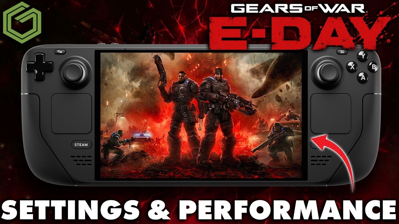 Gears of War: E-Day on Steam Deck OLED