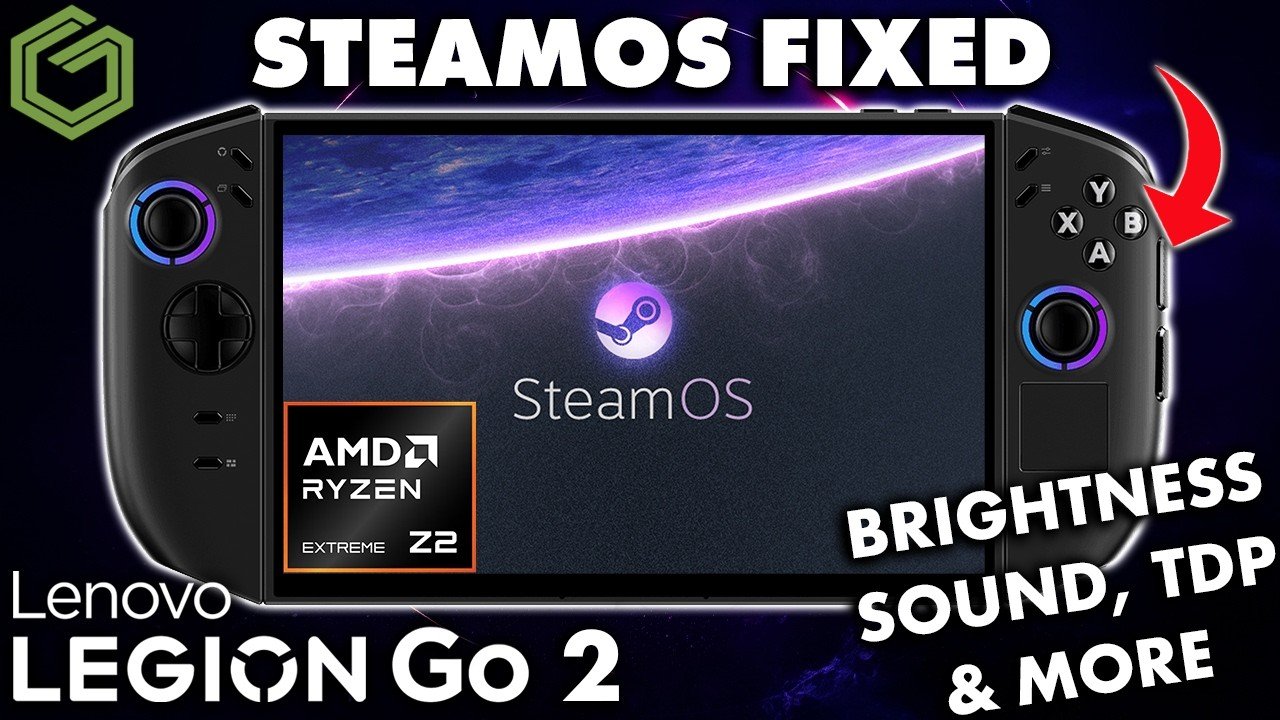How to make SteamOS better on the Legion Go 2