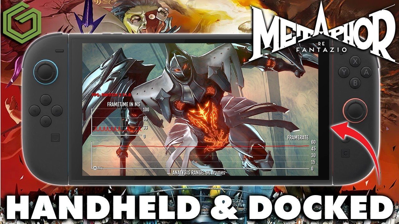 Metaphor: ReFantazio on Nintendo Switch 2, handheld and docked gameplay