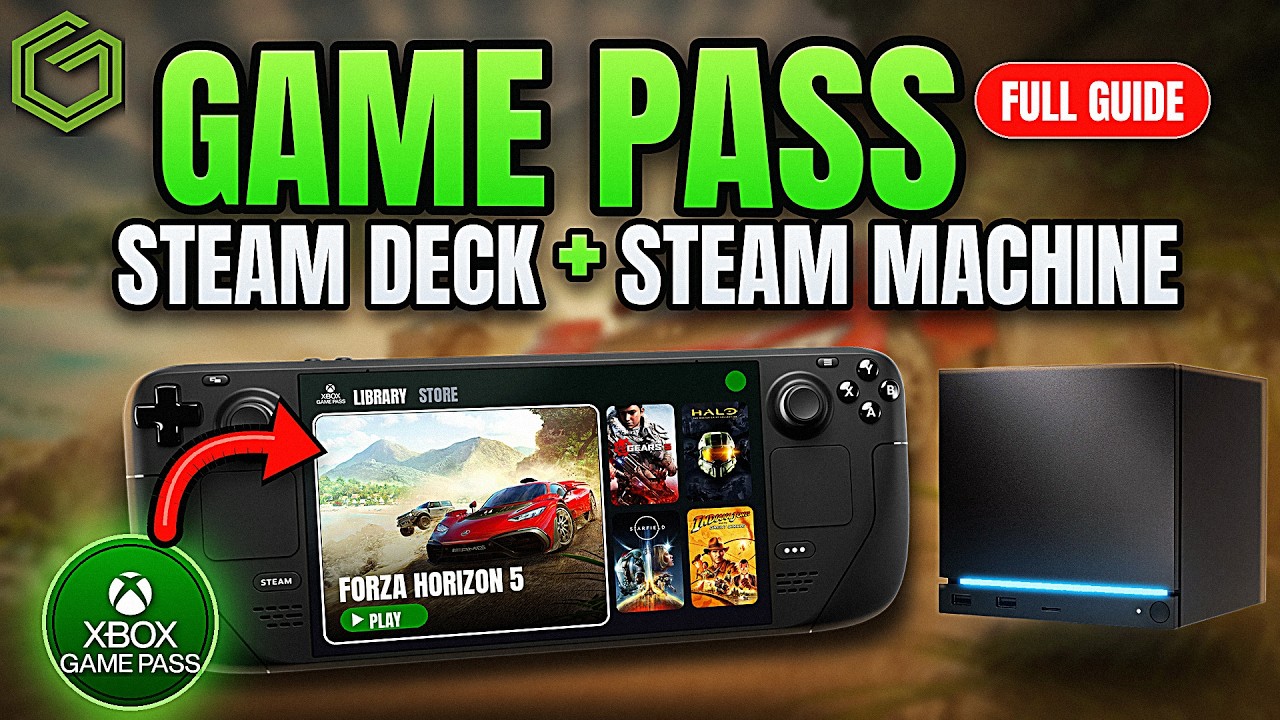 Xbox Game Pass running natively on the Steam Deck with Xodus Nexus
