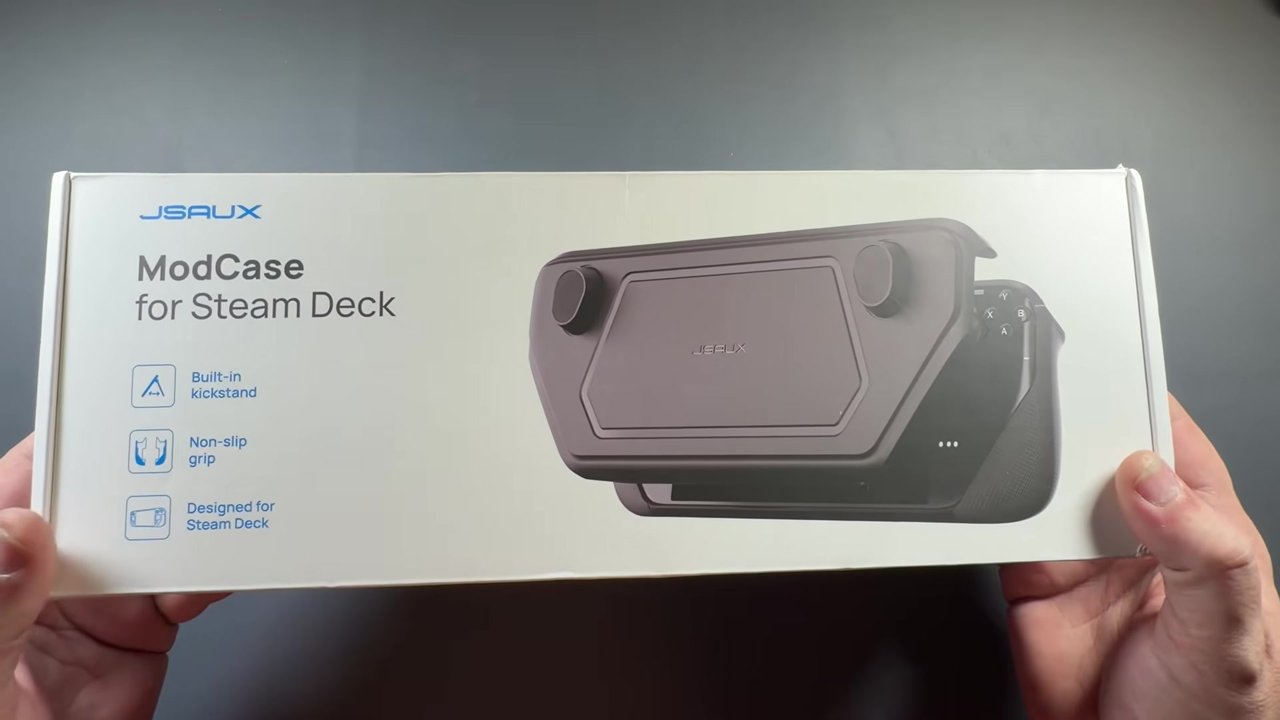 JSAUX ModCase for Steam Deck retail box