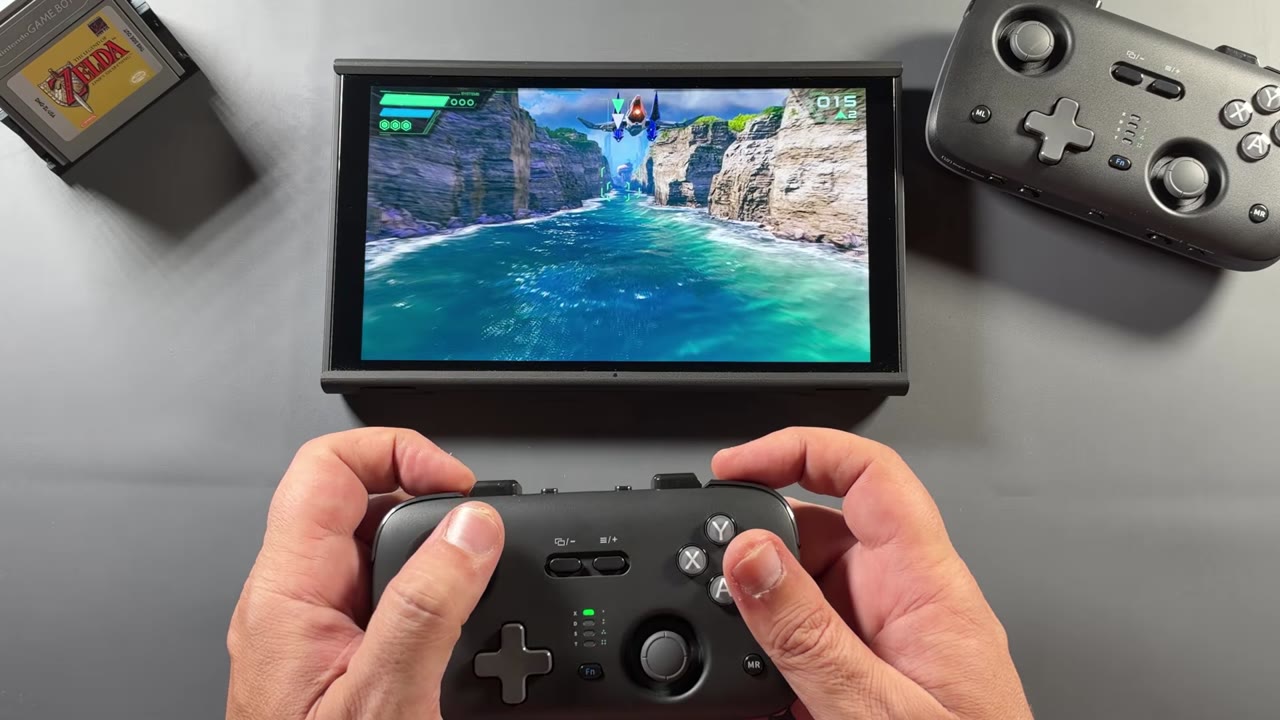 Playing Star Fox on the Switch 2 with the JSAUX SkyLark S1 Pro controller