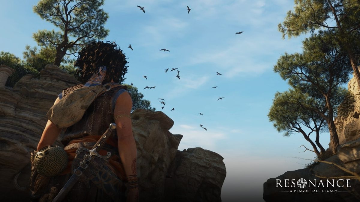 A Plague Tale scene rendered with AMD FSR Upscaling 4.1 in Performance mode