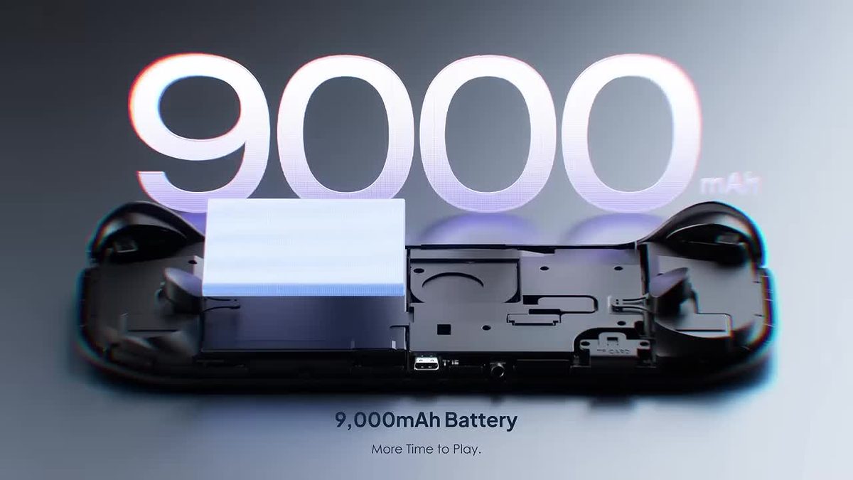 Trailer graphic showing the Odin 3 Portal internals with a 9,000mAh battery label